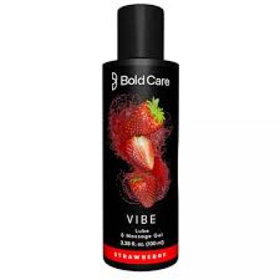 Bold Care Vibe Intimate Lube &amp; Massage Gel Strawberry